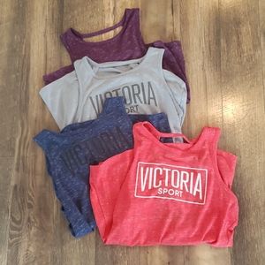 Lot of 4 Victoria's Secret tank tops